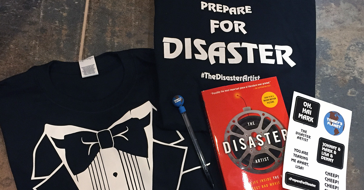 The Disaster Artist giveaway
